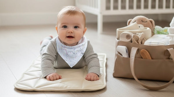 Stylish Vegan Leather Baby Accessories — Bibs, Mats & More | Uniklook