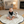 Load image into Gallery viewer, Quilted Vegan Leather Round Floor Mat — Black &amp; Cream | 47"
