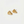 Load image into Gallery viewer, Gold cheese slice earrings on a white background

