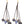 Load image into Gallery viewer, Pair of earrings with dark beads and gold accents on a white background
