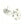 Load image into Gallery viewer, Pair of silver earrings on a white background
