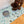 Load image into Gallery viewer, Vegan Leather Pet Food Mat — Terrazzo Blue
