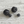 Load image into Gallery viewer, Black Wire Ball Double-Sided Design Earrings
