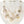 Load image into Gallery viewer, A statement necklace and matching drop earrings displayed on a white mannequin bust. The necklace features large circular shell-like discs, clear faceted beads, and silver-tone beaded strands.
