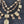 Load image into Gallery viewer, Cream &amp; Gold Dangling Statement necklace Earrings
