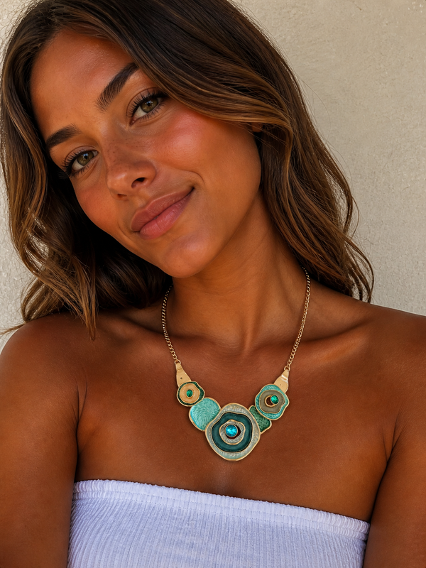 Ocean Muse Statement Necklace