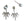 Load image into Gallery viewer, Silver earrings with pearl and gemstone details on a light gray background

