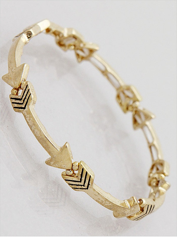 Arrows Bracelet - Silver or Gold