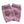Load image into Gallery viewer, Pair of pink knee pads with textured pads on a light gray background
