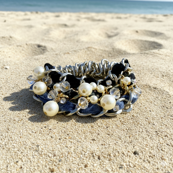 Chunky Oval Link Gold Chain Bracelet