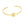 Load image into Gallery viewer, Gold bracelet with a knot design on a light gray background
