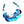 Load image into Gallery viewer, A blue and turquoise statement necklace featuring large iridescent shell-like discs, braided beads, and a silver-tone chain extender on a white background.
