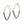 Load image into Gallery viewer, Oval hoops | Silver | Earrings
