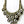 Load image into Gallery viewer, Silver beaded necklace on a white background
