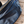 Load image into Gallery viewer, Metallic Navy Blue Vegan Leather Fanny Pack — 6 x 4 Inch
