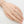 Load image into Gallery viewer, Gold bracelet and ring set on a hand against a white background

