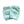 Load image into Gallery viewer, Pair of light blue baby knee pads on a beige surface
