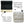 Load image into Gallery viewer, Vegan Leather Mat — Black &amp; Cream
