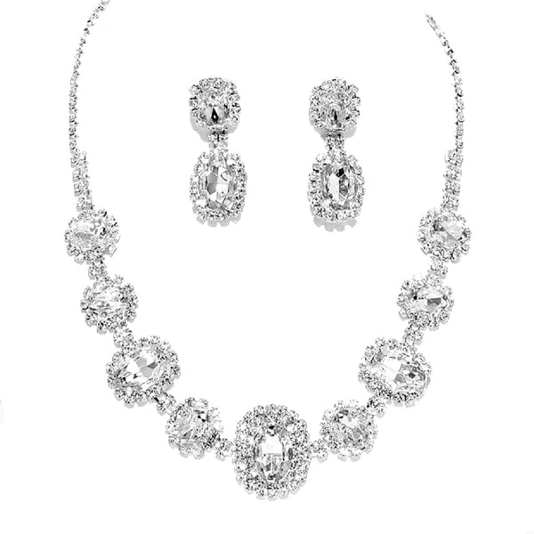 Sparkling Crystal Jewelry Set – Timeless Elegance for Special Occasions