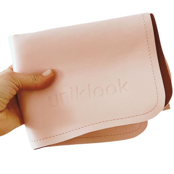 Vegan Leather Mini Mat — Pink