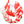 Load image into Gallery viewer, Red and white patterned scarf on a mannequin against a gray background
