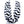 Load image into Gallery viewer, Black and white chevron patterned scarf on a mannequin against a light gray background
