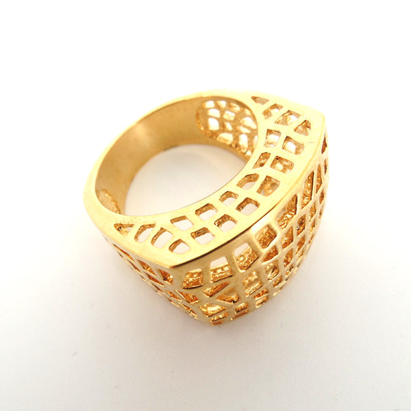 Openwork Statement Ring
