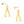 Load image into Gallery viewer, Gold earrings with pearl-like beads on a white background
