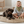 Load image into Gallery viewer, Baby sitting on a mat with a dog and blocks in a nursery
