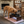 Load image into Gallery viewer, Vegan Leather Pet Food Mat — Terrazzo Pink
