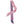 Load image into Gallery viewer, Pink patterned scarf on a white background

