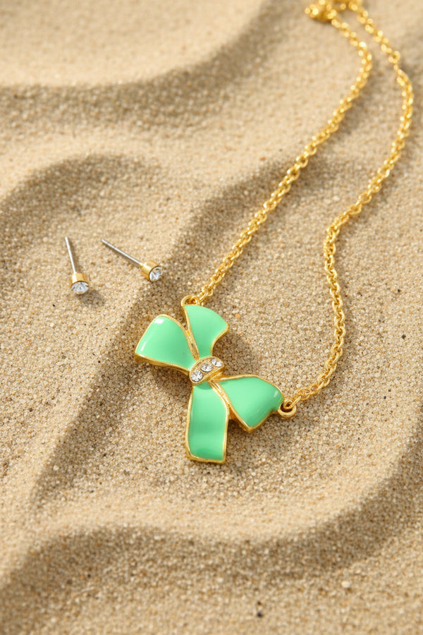 Bow Chain Necklace