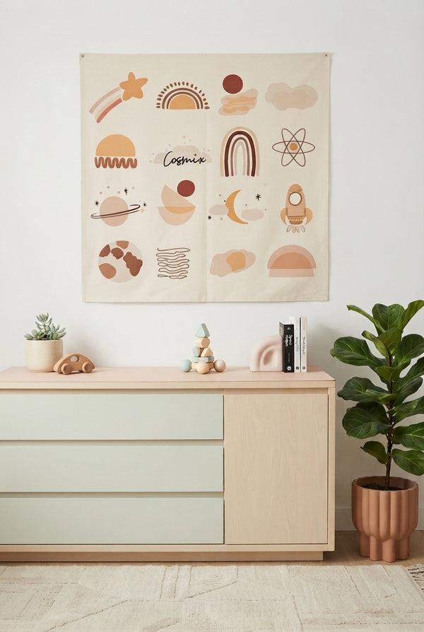 Vegan Leather Med Mat — Cosmic & Terra