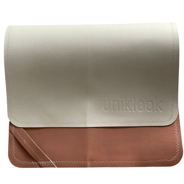 Vegan Leather Pet Food Mat — 30"x16" | Cream & Terra