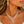Load image into Gallery viewer, Peach crystal necklace and earrings worn by a model
