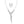 Load image into Gallery viewer, Silver rhinestone Y-drop necklace and matching drop earrings on white background
