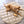 Load image into Gallery viewer, DOG TRAVEL BED | 47'' |  Tan + Gray
