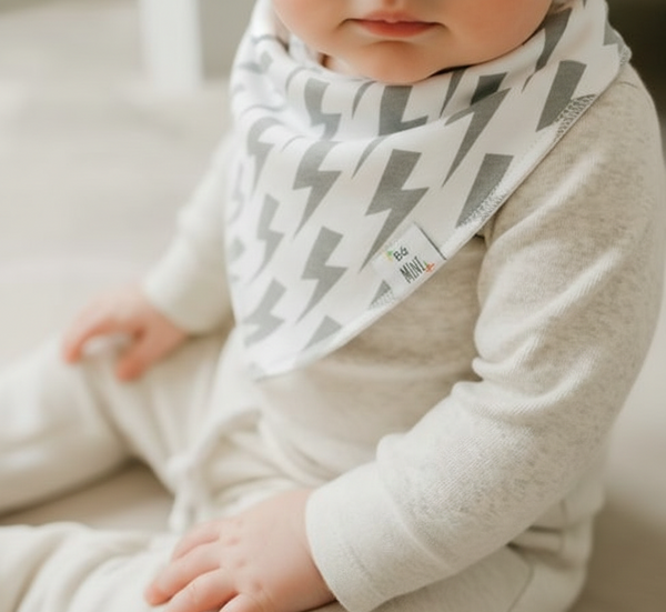 Jules Bandana Bibs — Neutral