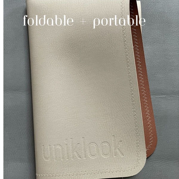 Vegan Leather Petit Mat — Cream & Terra