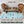Load image into Gallery viewer, Vegan Leather Pet Food Mat — Terrazzo Blue
