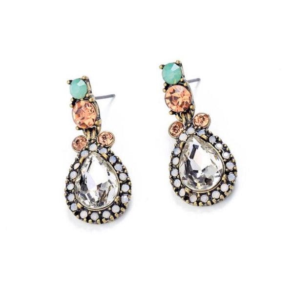 Colorful Crystal Earrings
