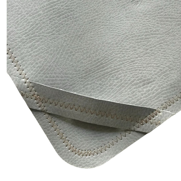 Mini Vegan Leather Mini Mat — Tan & Grey