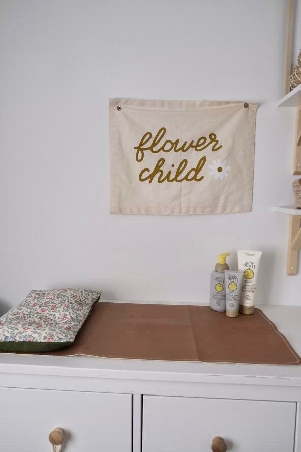 Vegan Leather Mini Mat — Cream & Terra