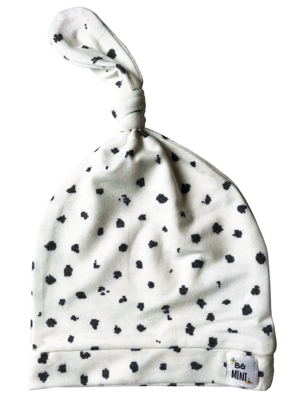 Avery Baby Knot Hat — Neutral Print