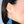 Load image into Gallery viewer, Blue + Black Feather Gold Statement Earrings
