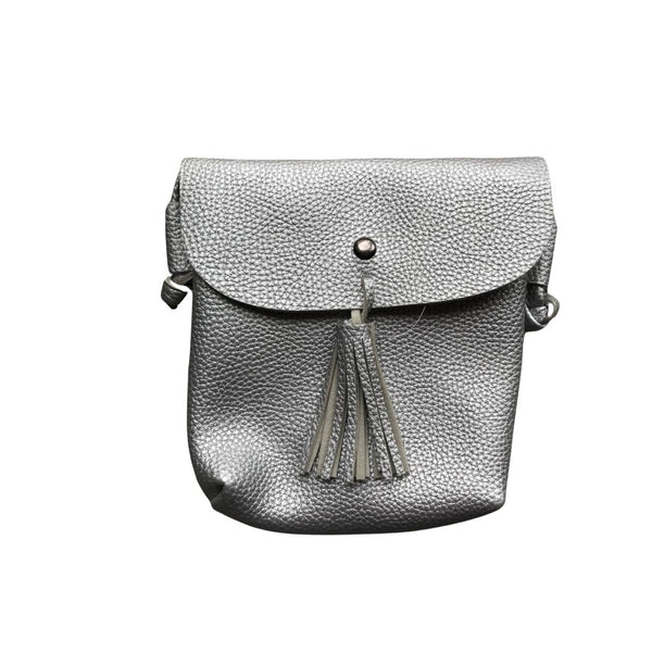 Small vegan leather crossbody bag