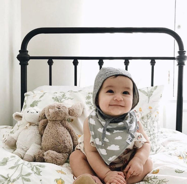 Jules Bandana Bibs — Neutral