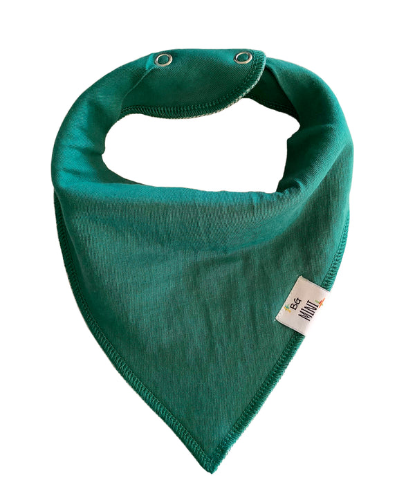 Neo Organic Cotton Bandana Bibs — Solid Colors