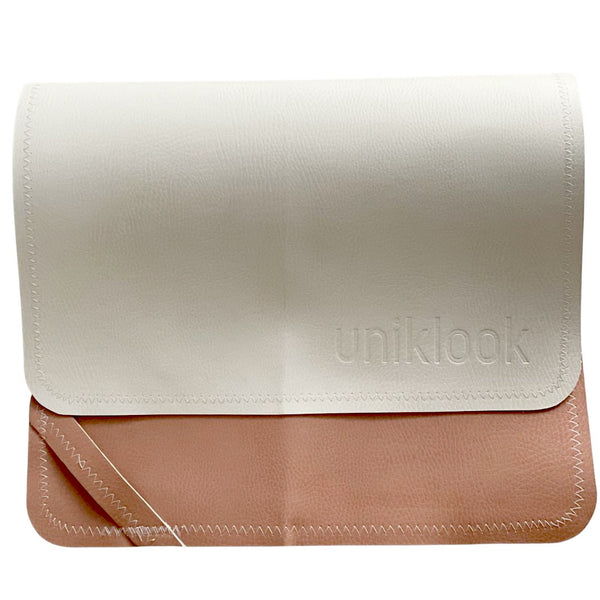 Vegan Leather Petit Mat — Cream & Terra