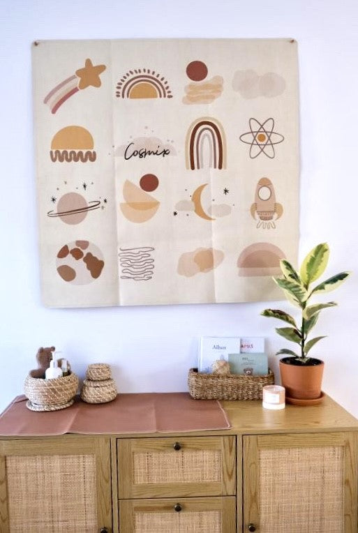 Vegan Leather Med Mat — Cosmic & Terra